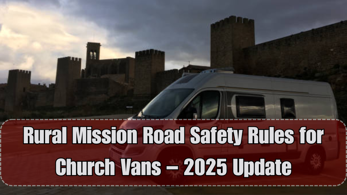Rural Mission Road Safety Rules for Church Vans – 2025 Update