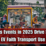 Religious Events in 2025 Drive Surge in EV Faith Transport Use